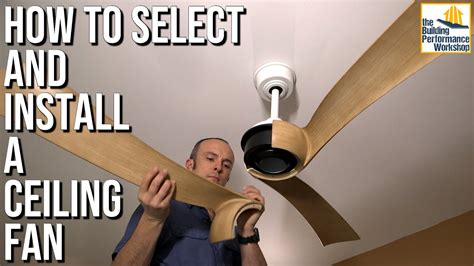 How To Install A Ceiling Fan Diy Fanimation Wrap Custom Youtube