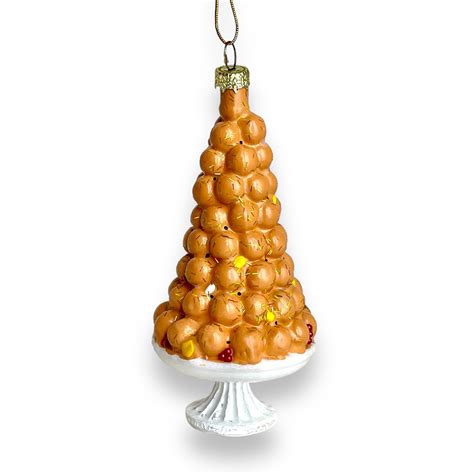 Let Them Eat Cake French Wedding Cake Croquembouche Ornament Naked