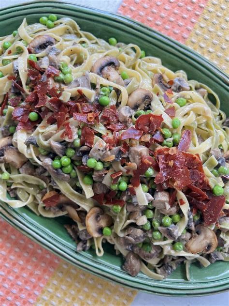 Paglia E Fieno Straw And Hay Pasta With Crispy Prosciutto Recipe In