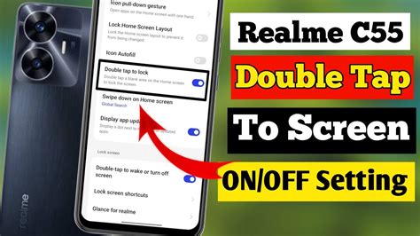 Realme C Double Tap To Screen On Off Setting By Hm Technical Youtube