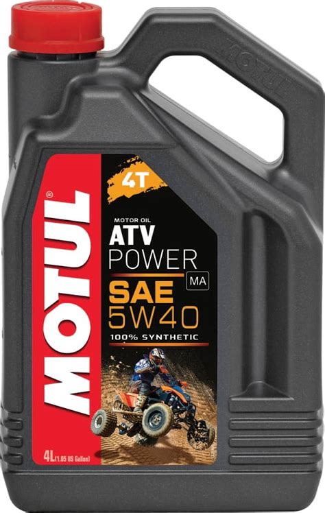 Motul ATV Power 4T 100 Synthetic 5W40 4 Liter 4L 1 06 Gal Walmart