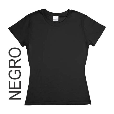 Kit 12 Playeras Negras Lisas Yazbek De Dama Meses Sin Intereses