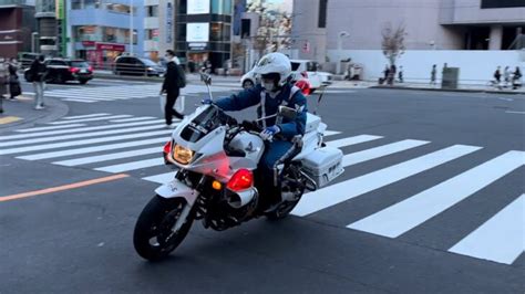 交通機動隊緊急走行集！！【白バイ‼︎覆面パトカー‼︎所轄パトカー‼︎】警視庁・神奈川県警察交通機動隊 世界の緊急車両24時