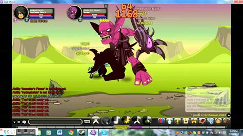 Aqw Chaotic Troll Solo With Cardclasher Youtube