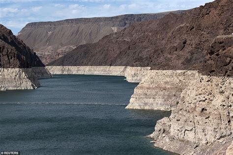 The Hoover Dam Water Levels Fall To Its Lowest Level Ever As California Suffers A Megadrought