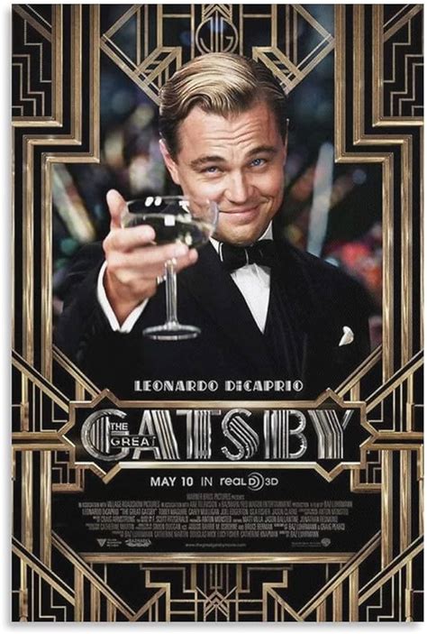 Leonardo Dicaprio The Great Gatsby Poster