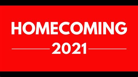 Ghs 2021 Homecoming Candidates Announcement Youtube