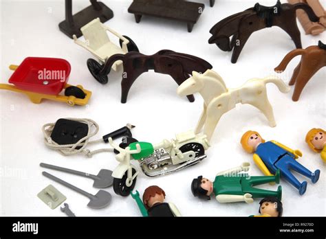 Vintage 1970s Playmobil Toys Stock Photo Alamy