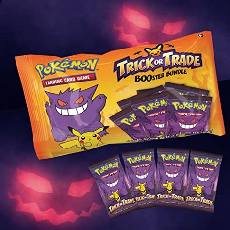 Pokemon Cards Trick Or Trade Halloween Booster Bundle Pricepulse