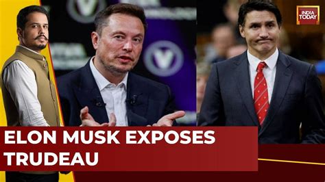 Justin Trudeau Trying To Crush Free Speech Says Elon Musk On New Canada Order Youtube