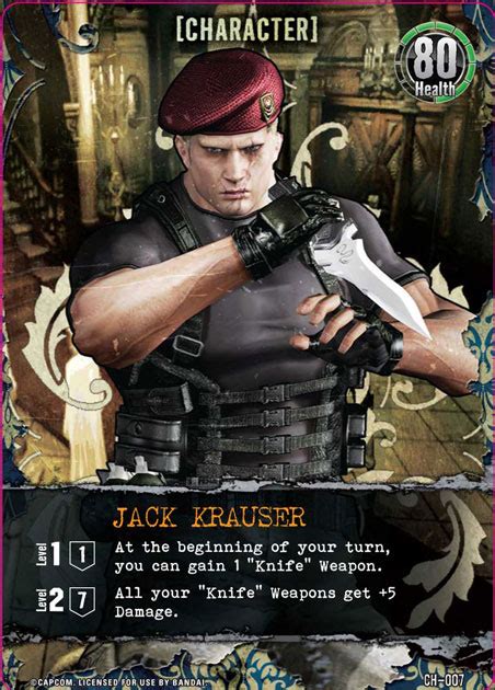 Jack Krauser Ch 007 Resident Evil Wiki Fandom Powered By Wikia