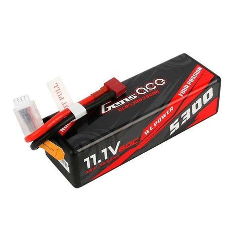 3s 5000mAh 60C Gens Ace EC5 Bashing Series Løten RC Shop AS