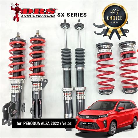 DRS High Low Body Shift Adjustable Absorber Suspension Perodua New