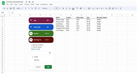 Cách sử dụng Slicers trong Google Sheets để lọc nhanh dữ liệu Smart