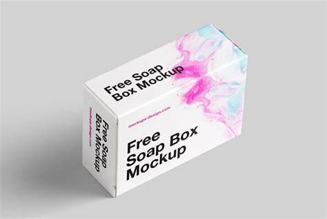 Free Soap Box Mockup Mockups Design