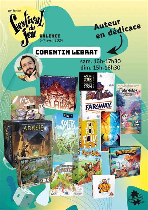 Auteurs Et Illustrateurs Festival Du Jeu De Soci T De Valence