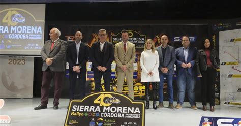 Este Es El Recorrido Del Rallye Sierra Morena 2023