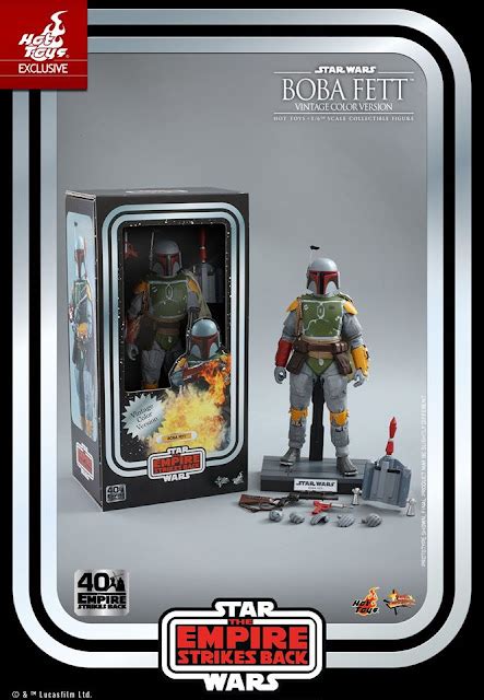 MayThe4thBeWithYou Hot Toys 將推出帝國反擊戰 40 周年系列Boba Fett復刻色版及黑武士1 6比例珍藏人偶 Disney Magical