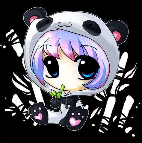 Anime Girl Wearing Panda Stock Images | Kaemfret Blog