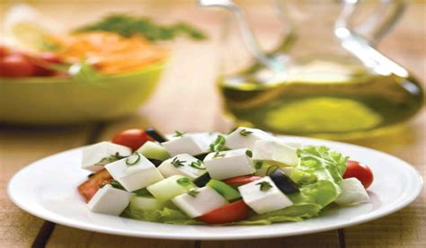 Feta Cheese Salad Recipe - How To Make Feta Cheese Salad - How To ...