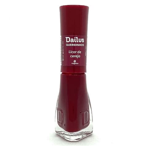 Esmalte Queridinhos Cremoso Licor De Cereja Dailus Shopee Brasil