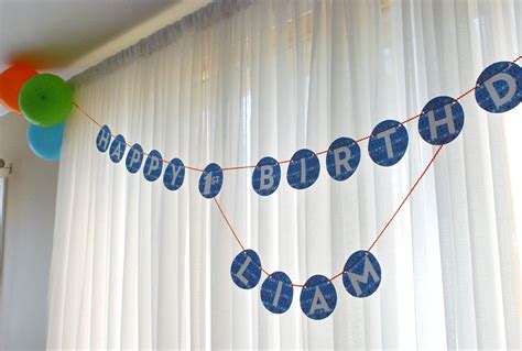 Happy Birthday Banner Blue Printable Banner Blue Happy Free Printable