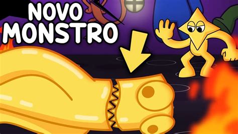 A História De Rainbow Friends Mas O Novo Monstro É do Mal Novo Final