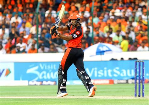 Hyderabad SRH S Batter Mayank Agarwal Plays A Shot During The IPL 2023