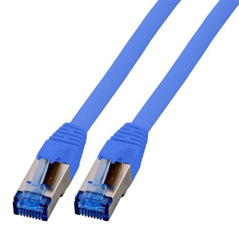 Cat6A S FTP TPE Superflex Patchkabel LSZH 0 15 M Blauw MP2