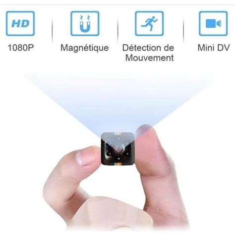 FLY08386 Mini Camera Espion Enregistreur MHDYT Full HD 1080P Magnetic