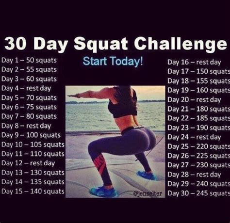 30 Day Squats Results