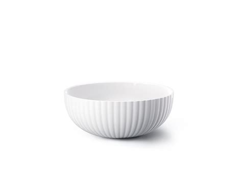 Georg Jensen Bernadotte Salad Bowl Bol De Service White Porcelain