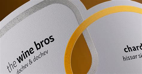 The Wine Bros Wines Wine Label Designs