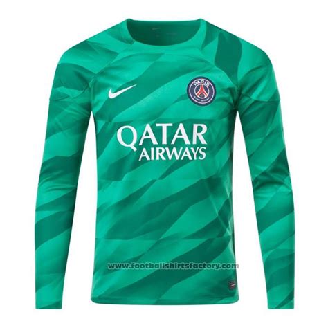 Buy Paris Saint Germain Goalkeeper Shirt Long Sleeve Green At