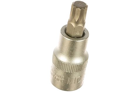 Головка со вставкой шестигранник 10 мм, 1/2" ,L=55 мм АвтоDело 39290 ...