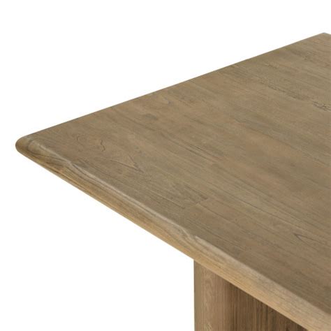 Four Hands Sorrento 106 Dining Table Aged Drift Gracious Style