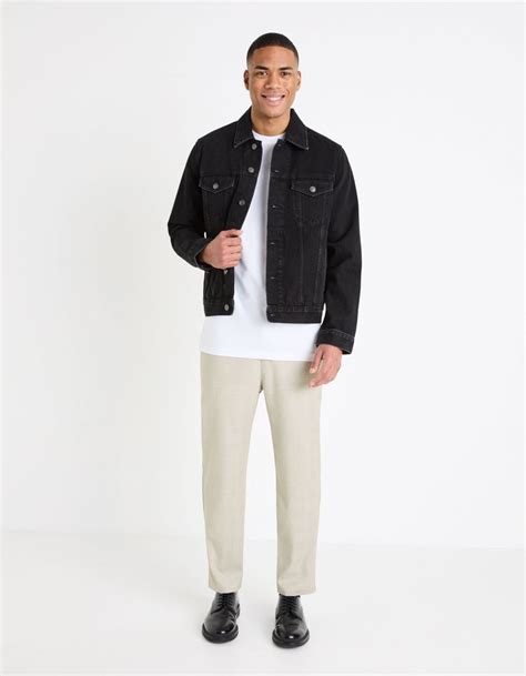 Veste En Jean Noir Celio Tunisie