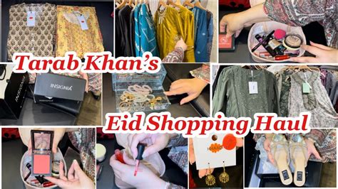 Tarab Khans Eid Shopping Haul Tarab Khans Shopping Vlog Tarab Khans