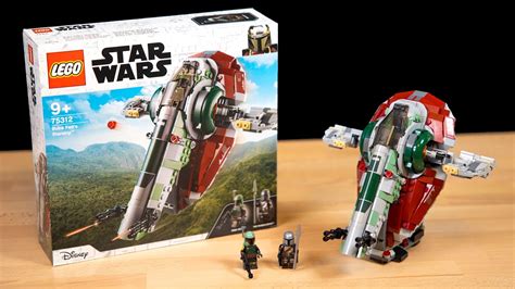 LEGO Star Wars Boba Fett S Starship REVIEW Set 75312 YouTube