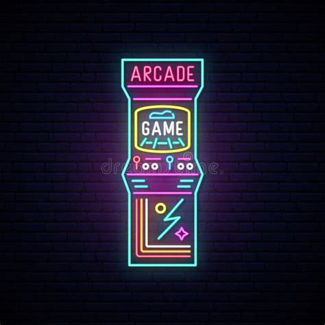 Arcade Game Machine Neon Sign Game Zone Night Light Signboard With