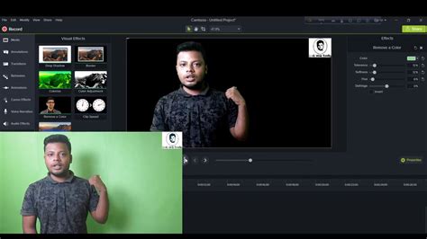 How To Change Video Background In Camtasia Studio Using Green Screen