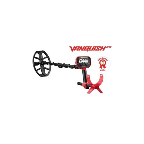 MINELAB METAL DETECTOR VANQUISH 340 Arco E Frecce