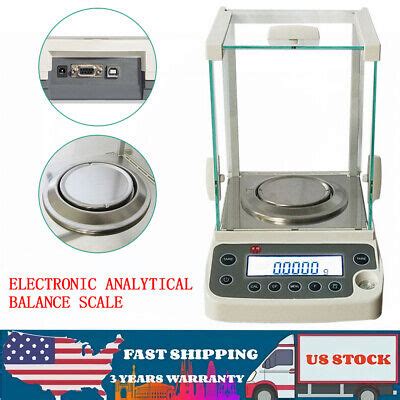 X G Mg Digital Electronic Analytical Balance Precision Lab