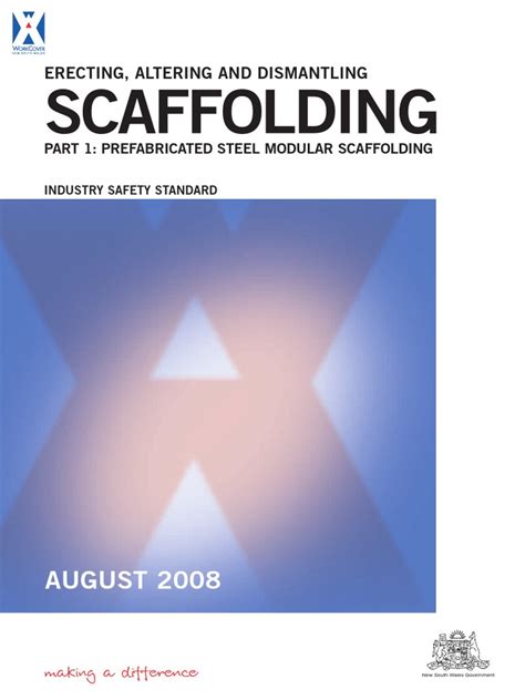 Erecting Altering And Dismantling Scaffolding Pdf Pdf Scaffolding