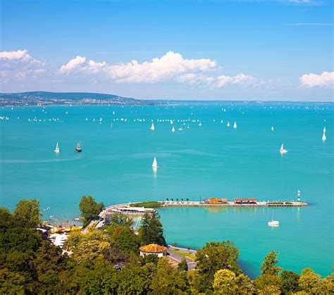 Balaton Seepanorama An Ungarns Urlaubshotspot Nummer 1