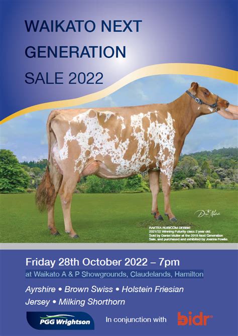 Waikato Next Generation Sale 2022 Jersey