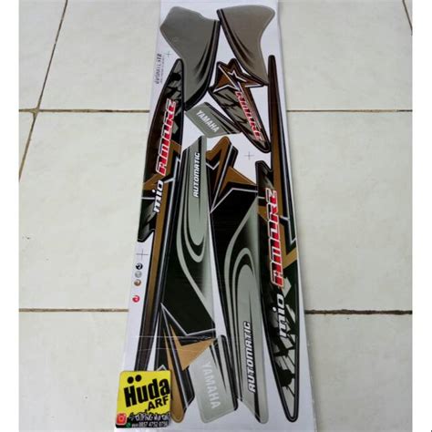 Jual Striping Lis Sticker Variasi Mio Sporty Lama Smile AMORE BINTANG