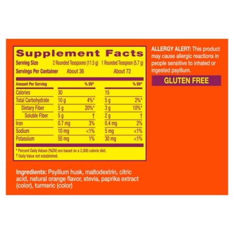 Metamucil Premium Blend Fiber Powder Supplement, 14.9 oz - Fry’s Food ...