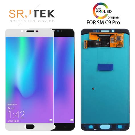 Warranty Amoled For Samsung Galaxy C Pro Lcd Display Touch Screen