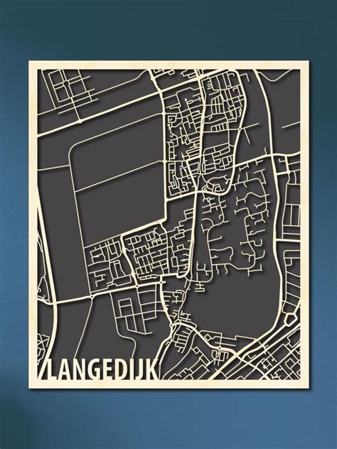 Citymap Langedijk Kopen Hout Kado Nl